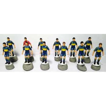Subbuteo Andrew Table Soccer Boca Juniors 1980-81 no bases no box only 12 figures